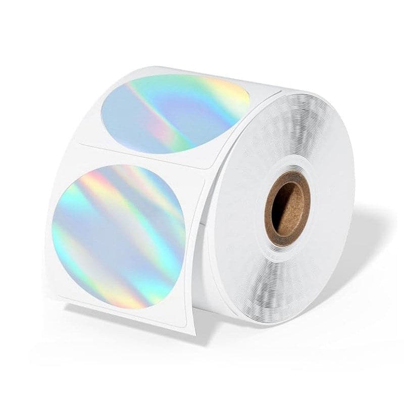MUNBYN 2'' X 2'' Rainbow Thermal Label Sticker, Colorful Thermal
