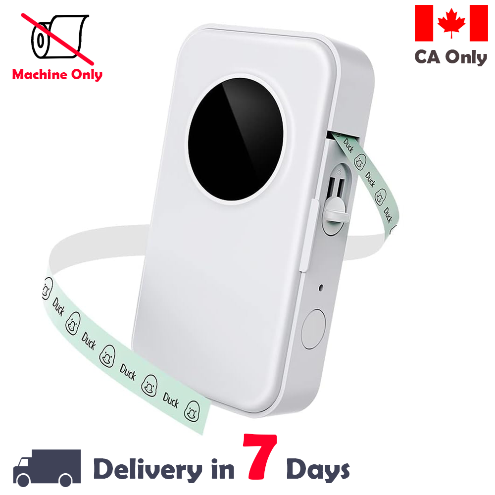 【Only Canada】Phomemo D35 Portable Bluetooth Labels Maker