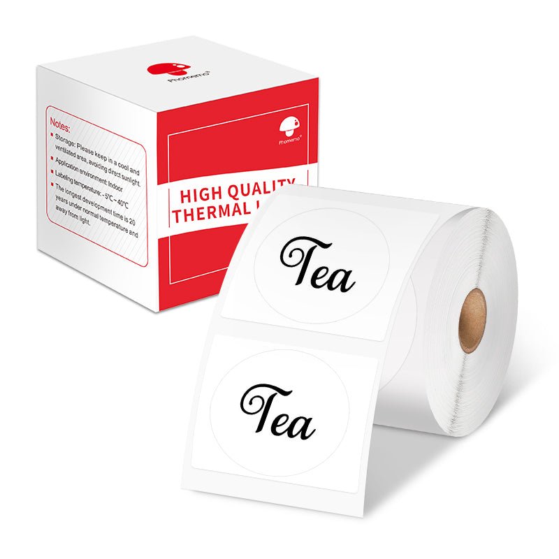 Phomemo Thermal Labels Logo Stickers for M220 M250 Phomemo Thermal Labels Logo Stickers for M220 M250