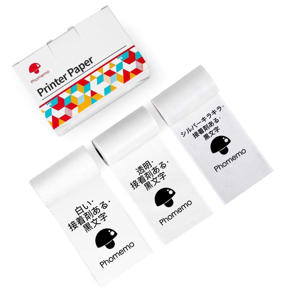 53mm Colorful Sticker 20-Year Long-Lasting Thermal Paper for M02