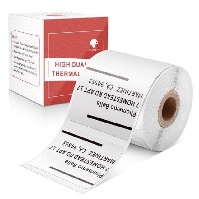Phomemo M110 Thermal Label Printer Multi-Purpose Square Self-Adhesive Label  50x30mm