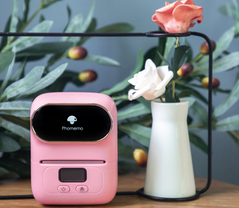 How to use M110 mini bluetooth printer to make more people fall in love with your flower shop?