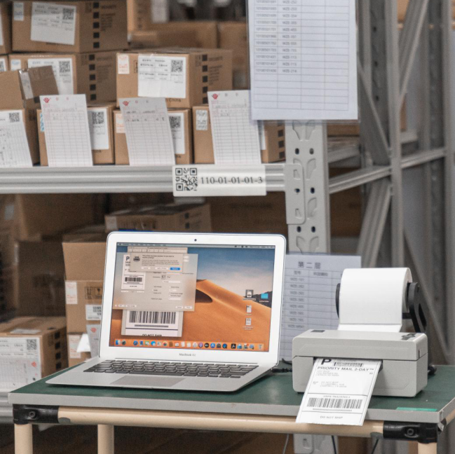 Use 4x6 shipping label printer to quickly print out the courier number, saving e-commerce billing costs