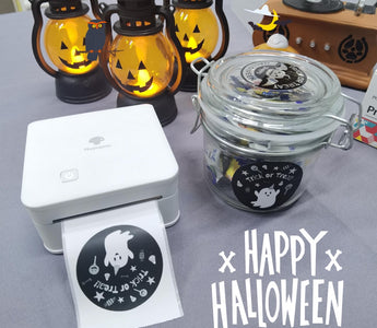 How to DIY Halloween Candy Jar with M02 Pro Mini Printer