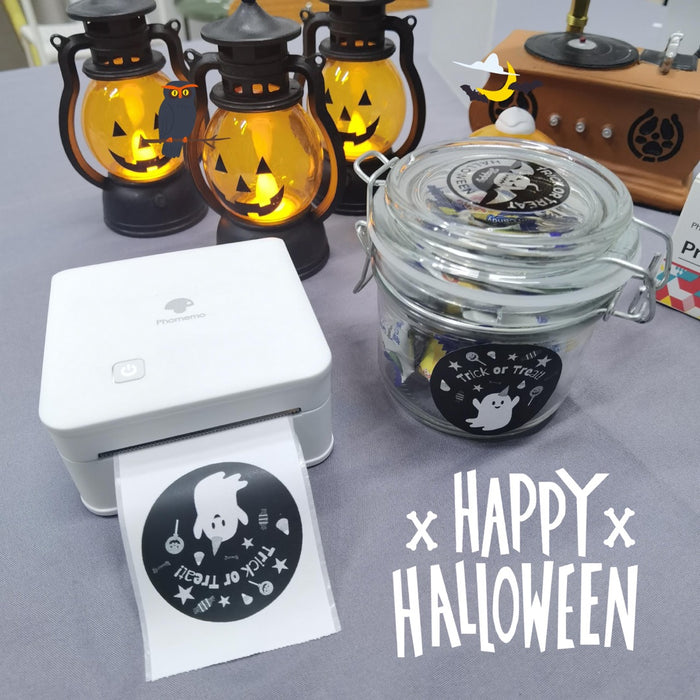 How to DIY Halloween Candy Jar with M02 Pro Mini Printer