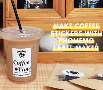 How to Make Custom Coffee Stickers with a Phomemo Label Maker?