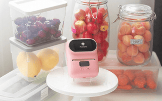 For milk tea shops without the blessing of celebrities, you can use the M110 thermal label printer to protect you from lightning - Phomemo