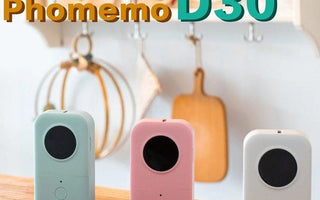 Household chores be organized with a D30 portable thermal label printer - Phomemo