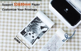 How to easily decorate a bullet journal with M03 Bluetooth portable thermal printer - Phomemo