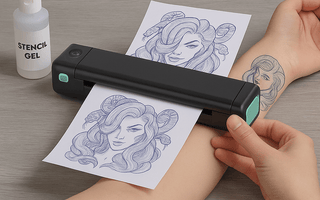 How to Make a Tattoo Stencil at Home: Traditional Methods vs. Modern Thermal Printers - Phomemo
