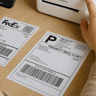 How to Print FedEx & USPS Labels at Home Using Phomemo Printers - Phomemo