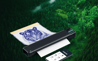 M08F Plus Wireless Tattoo Stencil Printer with Touch Screen: Smarter Stencils Made Simple - Phomemo