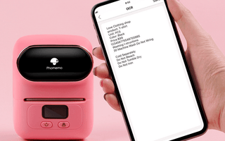 Open a clothing store with an M110 pocket printer and ask customers to say the clothes are "expensive"? - Phomemo