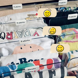 Perfect Organizing Clothes Ideas with D30 Bluetooth Label Maker