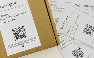 Printing effortlessly QR code stickers with a phomemo commercial label maker