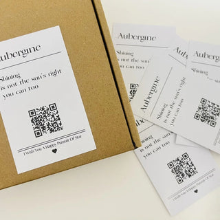 Printing effortlessly QR code stickers with a phomemo commercial label maker