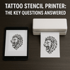 Tattoo Stencil Printing Troubles? Here's What You Might Be Missing - Phomemo