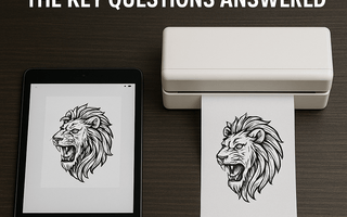 Tattoo Stencil Printing Troubles? Here's What You Might Be Missing - Phomemo