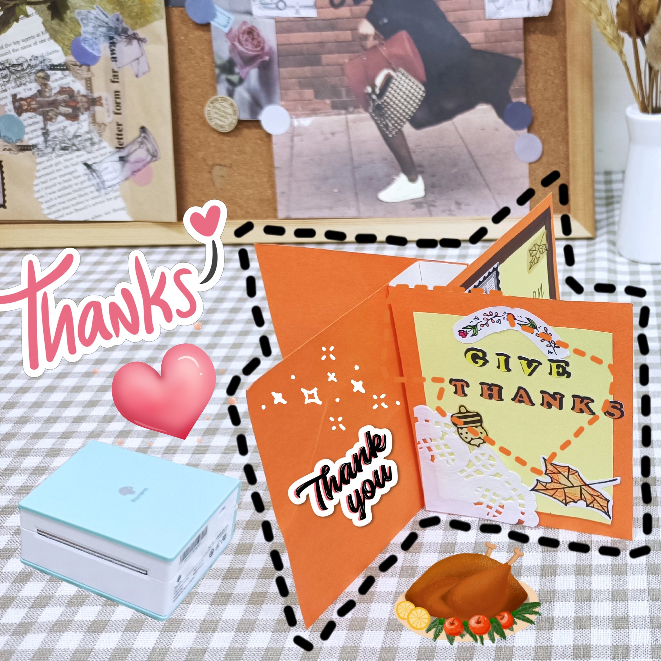 How to Make a Thanksgiving Card: Thanksgiving DIY Ideas