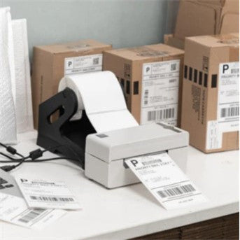 How a shipping label printer enables small businesses to print package labels faster