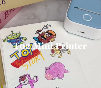 How to Make Coloring Stickers with Mini Sticker Printers