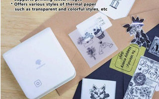 What can the M02 PRO mini pocket printer bring creative printing - Phomemo
