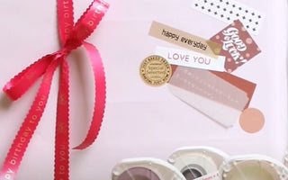 How To Wrap A Birthday Gift with Thermal Transfer Label Printer