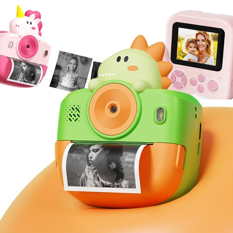 Phomemo Instant Camera for Kids – Mini Inkless Print Camera & Fun App