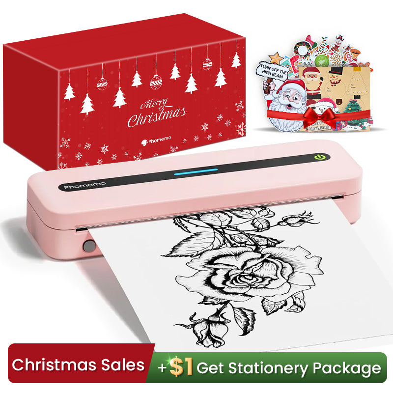 Phomemo (M832 Upgrade Thermal Portable Printer) Christmas Gift Set