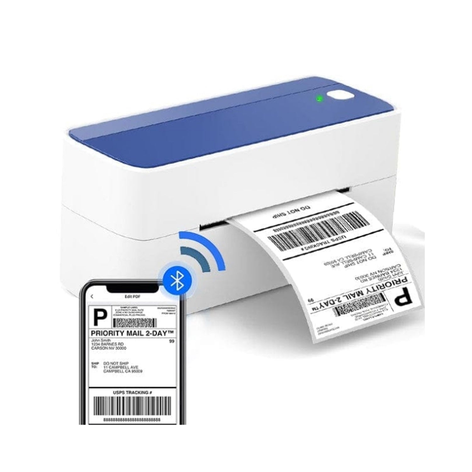 Imprimante d'étiquettes d'expédition Bluetooth PM-241-BT