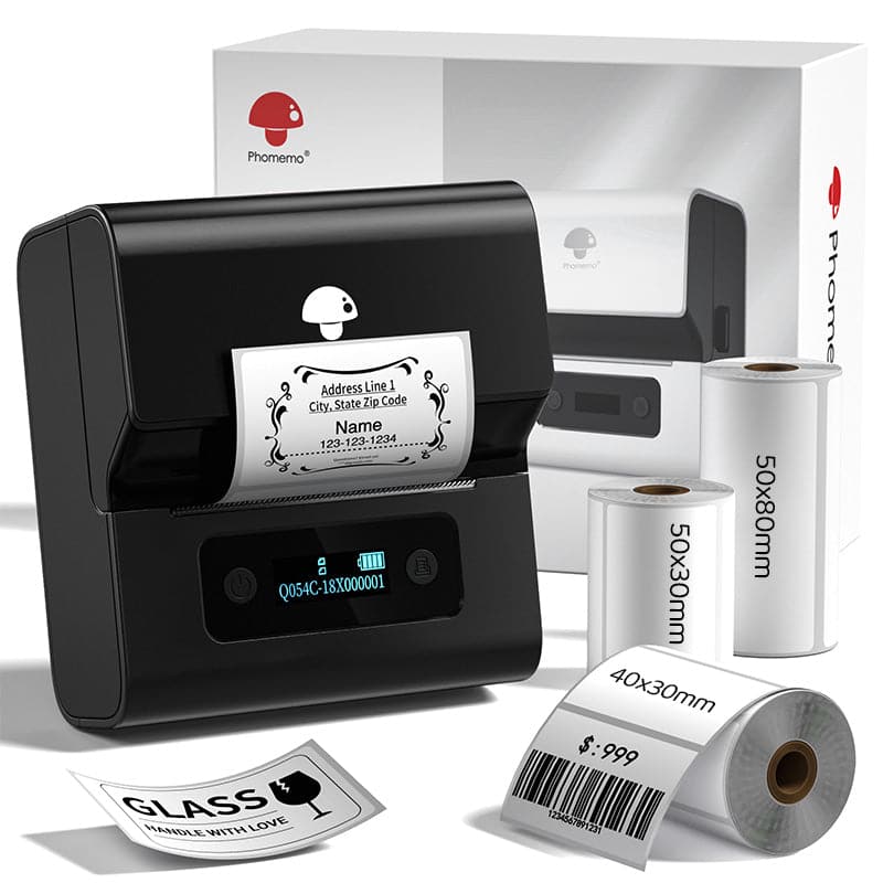Phomemo M221 Bluetooth Label Printer Gift Box Set