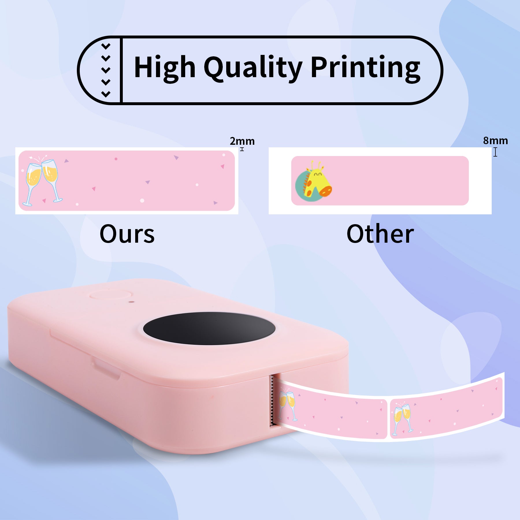 Phomemo 14x50mm Cartoon Square Label For D30