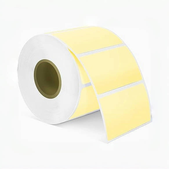 Phomemo 3“x2”  Yellow Direct Thermal Label For Shipping Label Printer