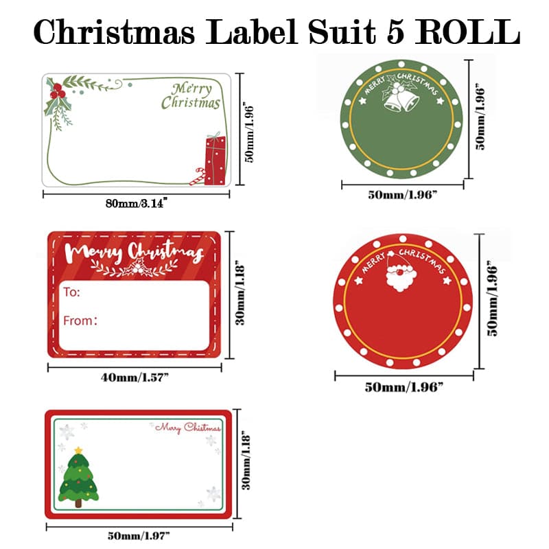 【Christmas Release】Xmas Labels for M110/M120/M200/M220/M221