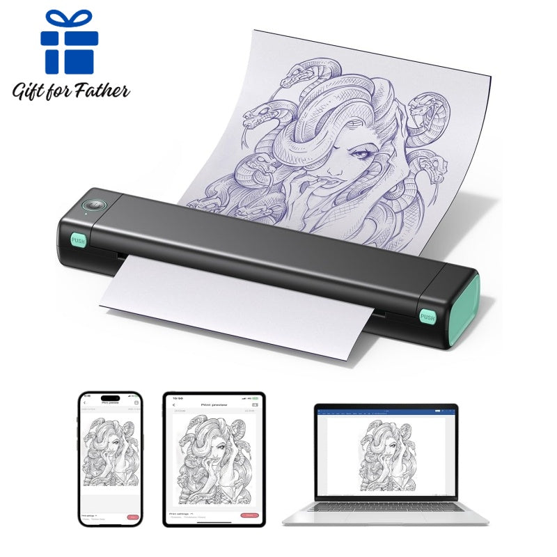 Phomemo M08F Wireless Tattoo Transfer Stencil Printer