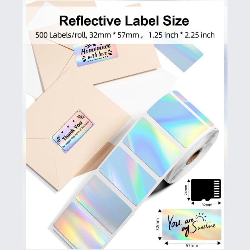Laser Tag Labels Phomemo 2