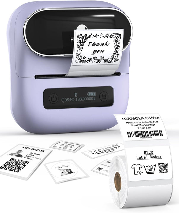 Phomemo M220 Label Maker Bluetooth-Thermoetikettendrucker