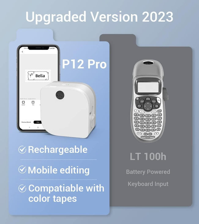 P12 PRO Rechargeable Label Makers