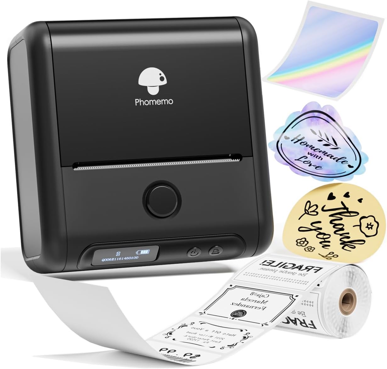 Phomemo M200 Label Makers Bluetooth Thermal Label Printer