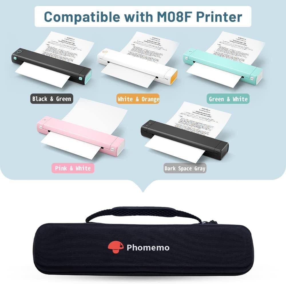 Phomemo 1 Pièce M08f A4 Imprimante Portable Sans Fil Pour Voyager