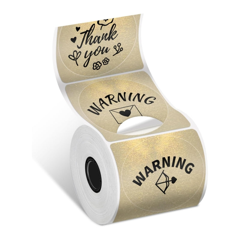 Phomemo 50x50mm Gold Thermal Label For Business Label Maker