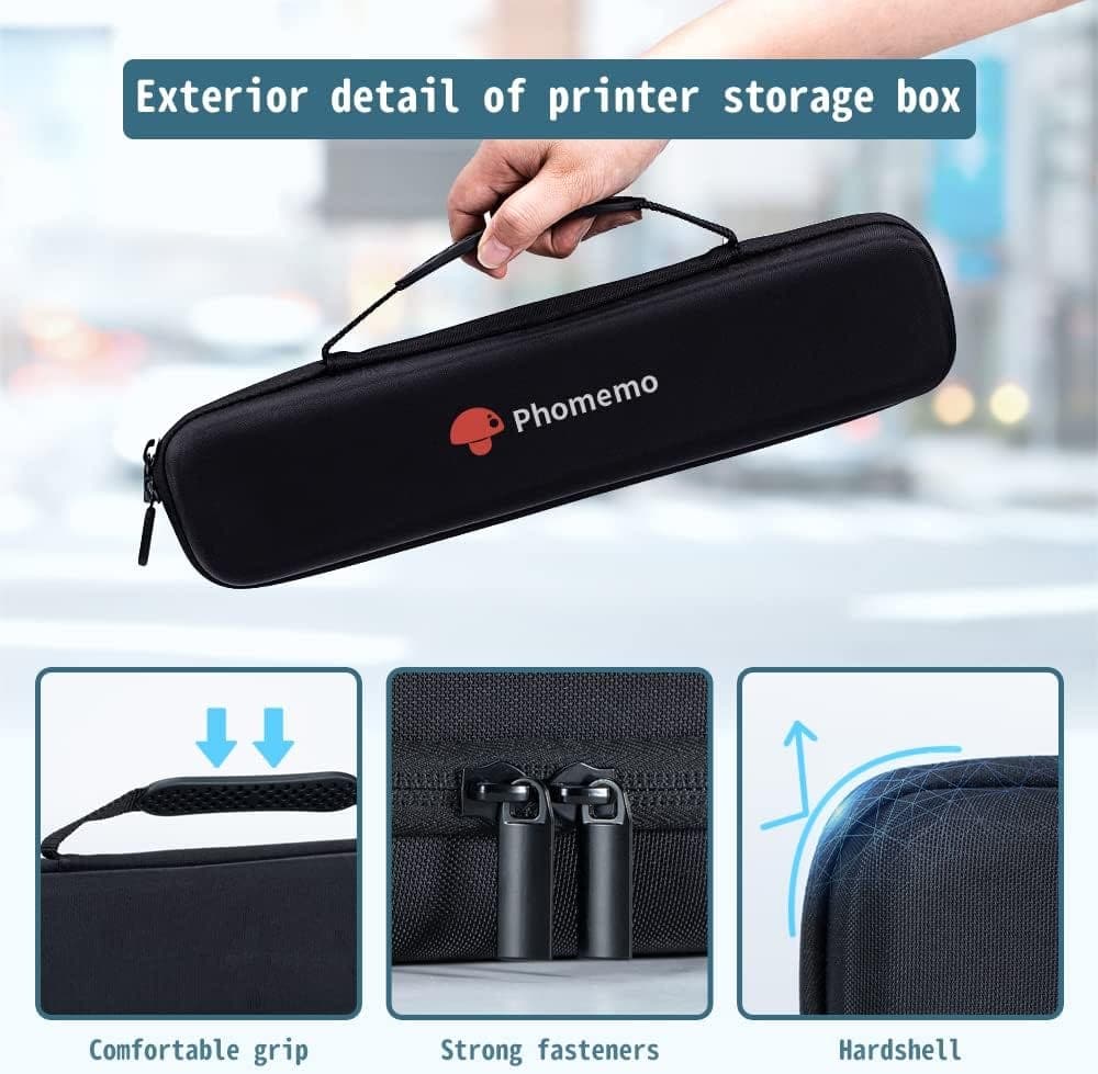Suitable for MT800 MT800Q Poooli A4 Printer Storage Bag Protection Box  Portable Bag