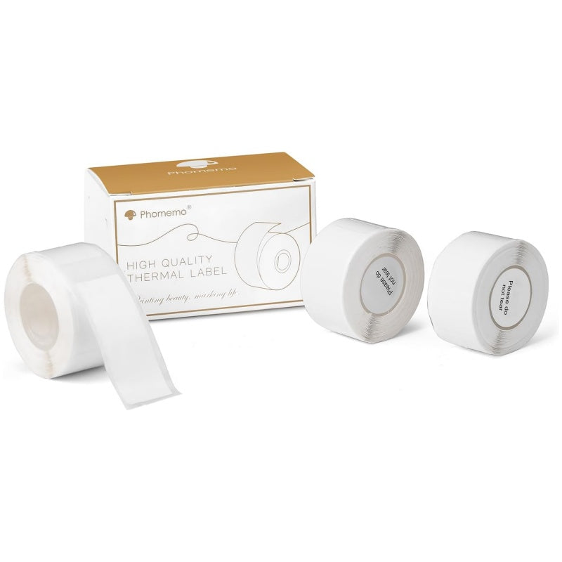 Phomemo 16 x 40mm White Adhesive Thermal Label for D50