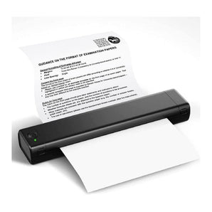 Phomemo – imprimante thermique Portable M08F A4, prend en charge le papier  thermique 8.26 x 11.69 A4, imprimante Mobile de voyage sans fil pour  voiture et bureau