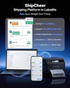 Phomemo Bluetooth Shipping Label Printer with Scale & Built-in Label Bin D422S Thermal Printer & Scale All-in-One, Label Printer for Shipping, Compatible with UPS, USPS, TikTok, Standard Printer