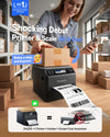 Phomemo Bluetooth Shipping Label Printer with Scale & Built-in Label Bin D422S Thermal Printer & Scale All-in-One, Label Printer for Shipping, Compatible with UPS, USPS, TikTok, Standard Printer