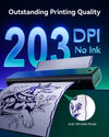 Phomemo M08F Tattoo Stencil Printer, Bluetooth, Multi-Size Printing | with 150Pcs Transfer Paper, Thermal, Rechargeable, Compatible with Phone/Tablet/PC, for Tattoo Artists & Beginners,Standard Printer