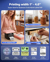 Phomemo Bluetooth Shipping Label Printer with Scale & Built-in Label Bin D422S Thermal Printer & Scale All-in-One, Label Printer for Shipping, Compatible with UPS, USPS, TikTok, Standard Printer