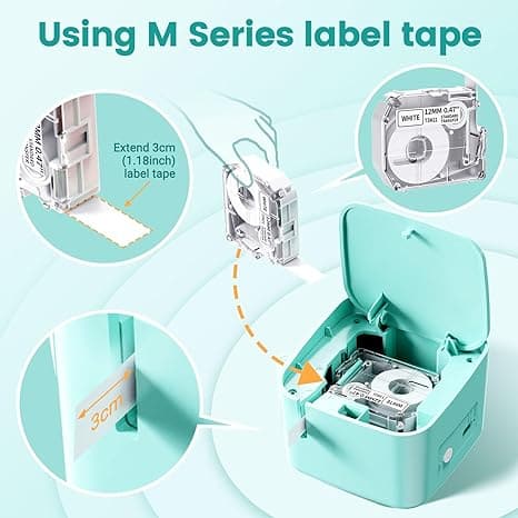 M960 Bt Label Maker Rechargeable Mini Label Maker Machine - Temu