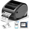 Phomemo 300DPI Ethernet Thermal Label Printer 4x6 with Built-in Paper Bin D530Pro shipping label printer for small business/home/office, Ethernet/Bluetooth/USB connection, compatible with Amazon/USPS，standard printer